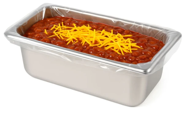 One quarter 19 x 14 PET Pan Liner 19 x 14 PET 1/3 Pan & 1/4 Pan Liner