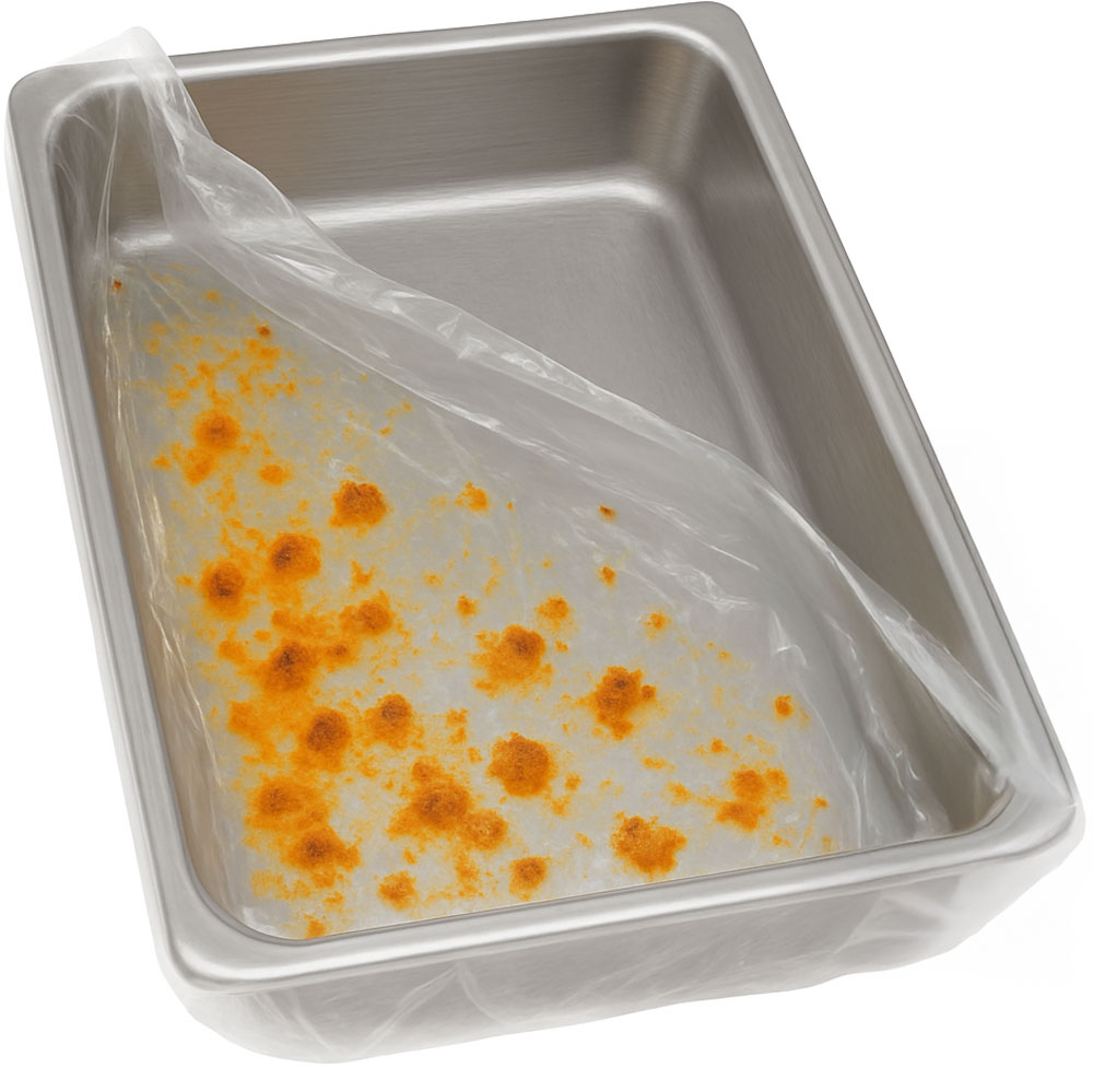 23 x 11 Half Pan Shallow Nylon Pan Liner