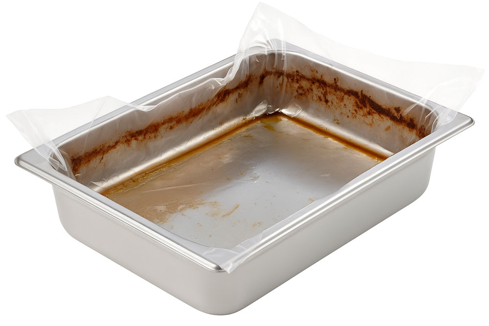 23 x 11 PET Shallow Half Pan Liner