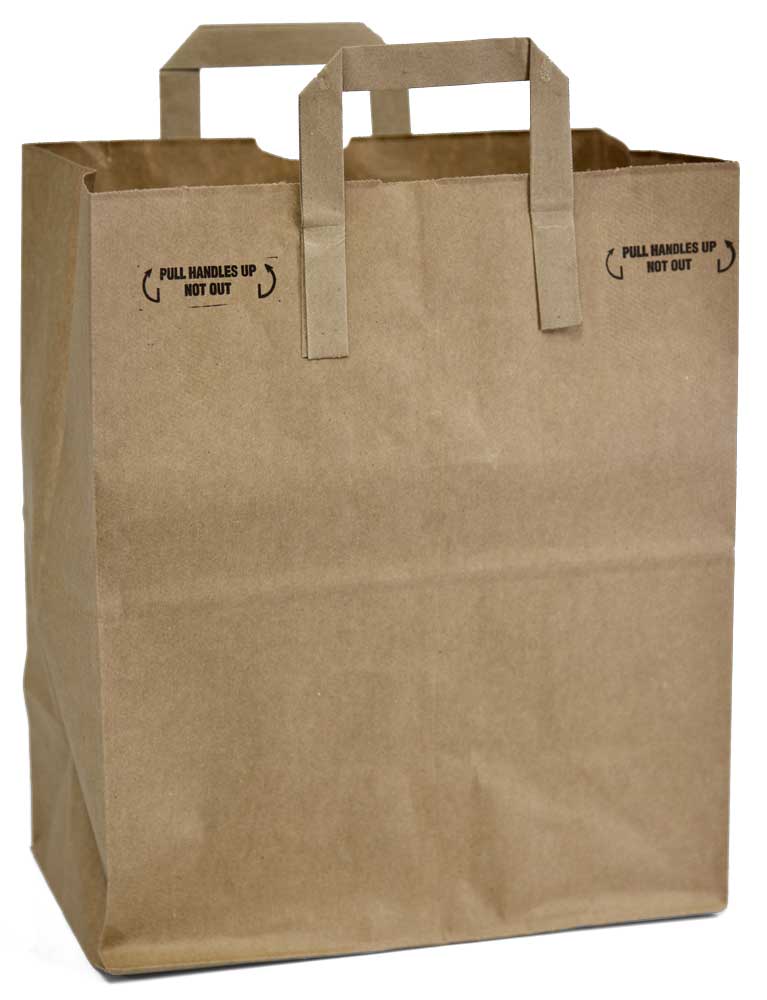 TWIST HANDLE RIBBED PAPER CARRIER BAGS BLOCK BOTTOM - 12½ x 5½ x 16¼ -  Black, 20, 12½ x 5 x 16½