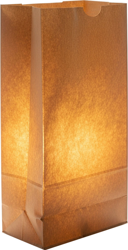 12 lb Kraft Grocery Bags 7.0625x4.5 x 13.75 #12 Kraft Paper Grocery Bags - 100% FSC Recycled Paper