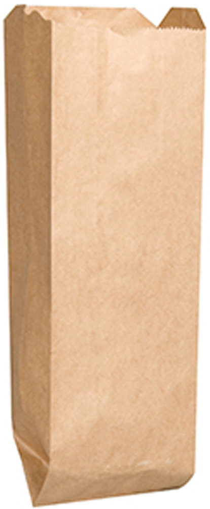 35 lb. Kraft 1/2 PT Liquor Bags