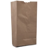 35 lb. Kraft #8 Grocery Bags