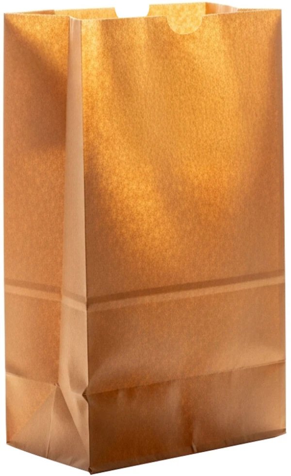 35 lb. Kraft #6 Grocery Bags