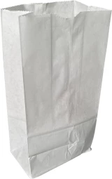 30 lb. White #4 Grocery Bags Duro 51004