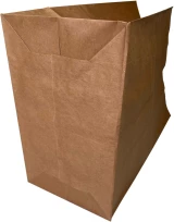 57 lb. Flat Bottom Grocery Bags Flat Bottom - 500/Pack