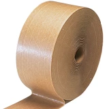 3 x 600 Reinforced Gummed Kraft Paper Tape Water-Activated Paper Packaging   Tape