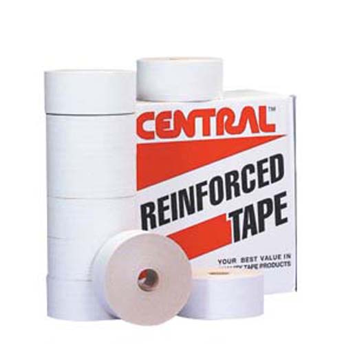72mm x 375 yds white central 240 reinforced water activated tape