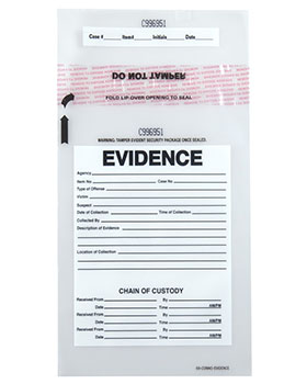 Secur-Pak Evidence Bag 6.5 x 9