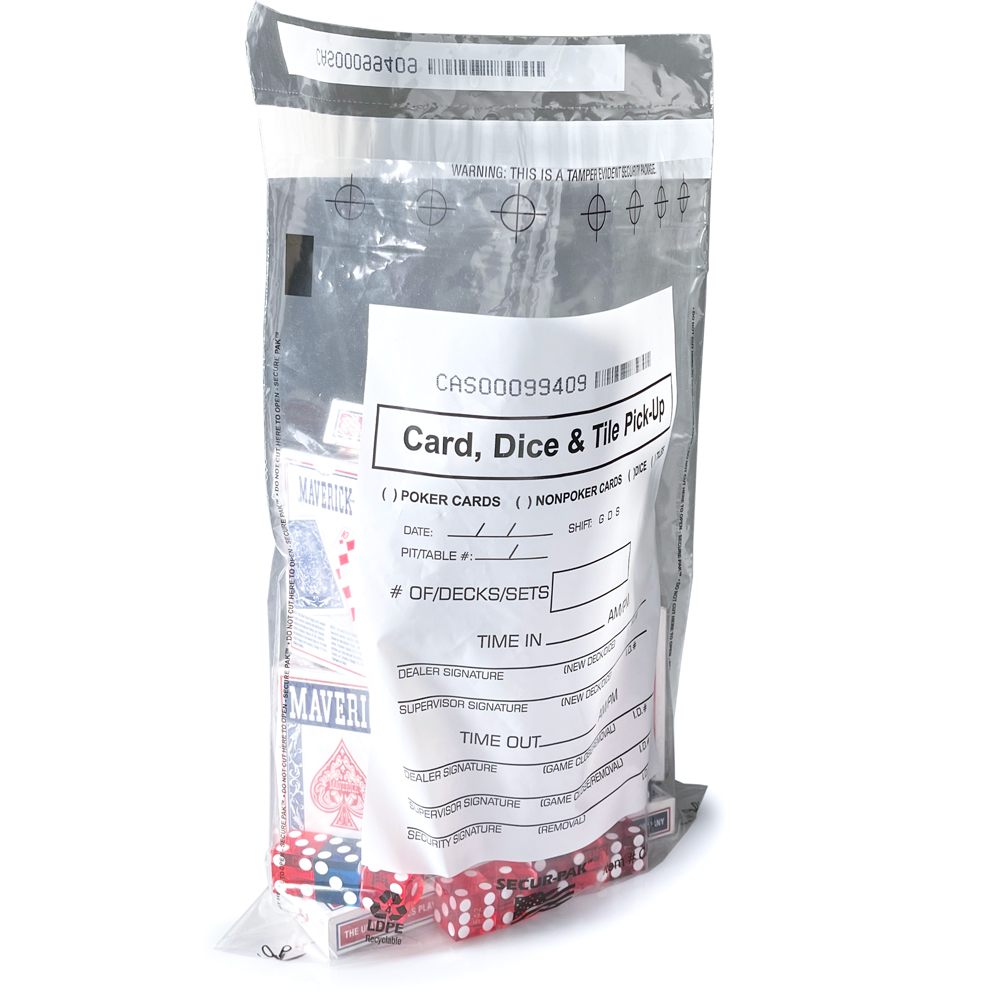 Secur-Pak Card/Dice Bag 10 x 14