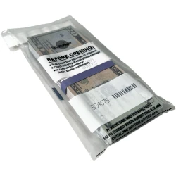 4.5" x 7.5" 2 Mil Plastic Money Bags - Strap Bags