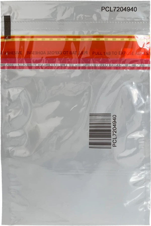 6x9 Secur Pak Plastic Bank Deposit Bag Front