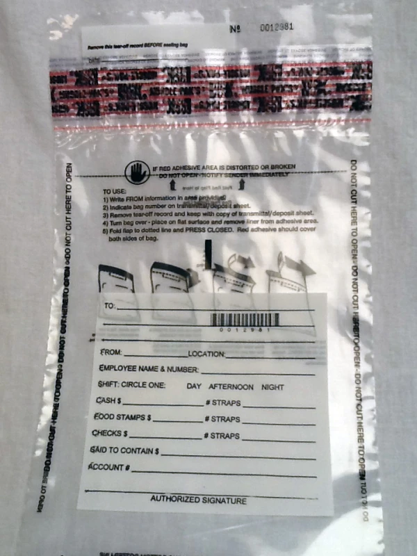 9 x 12 3 mil Plastic Deposit Bags 9x12 3mil Plastic Deposit Bags