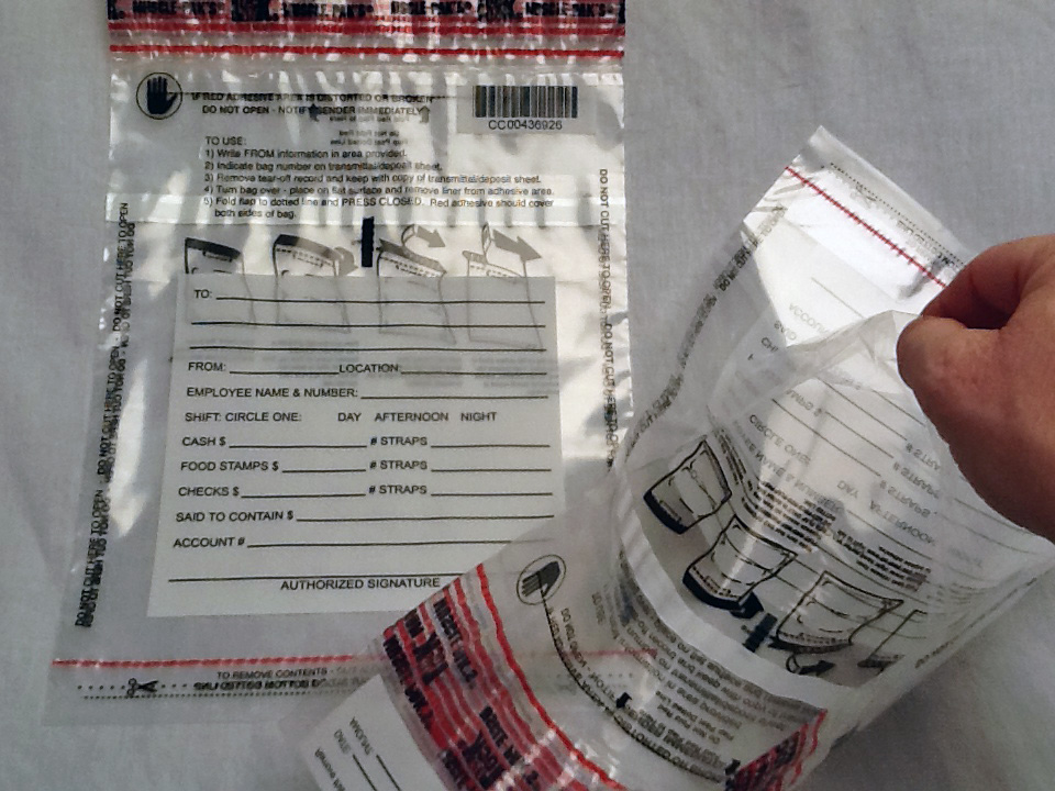 9x12 3mil Plastic Deposit Bags