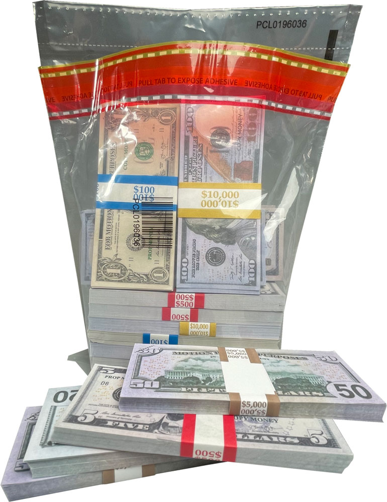 Money or Currency Bank Deposits Kolibri Level 4 Security Bank Deposit Bags 9” x 12”- 100 Pack Checks Tamper Evident Traceable Self-Adhesive Poly Bags for Cash 