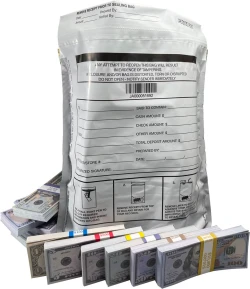 Plastic Deposit Bags 12 x 16 Secur-Pak