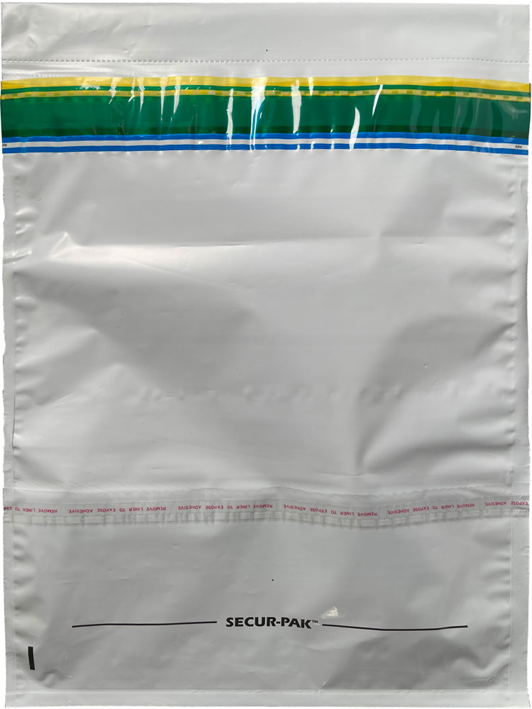 Plastic Deposit Bags 12 x 16 Secur Pak Back