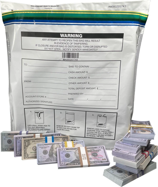 Secur-Pak Deposit Bag 20 x 20 Secur-Pak Deposit Bag 20 x 20