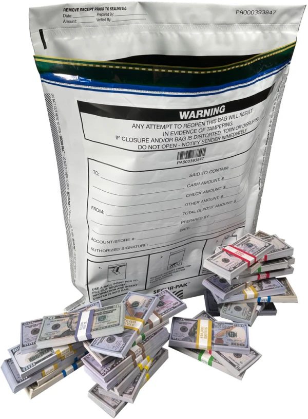 Secur-Pak Deposit Bag 22 x 24 Secur-Pak Deposit Bag 22 x 24