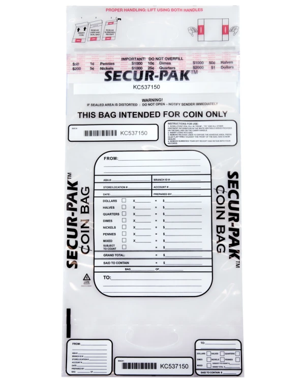 Secur-Pak Coin Bag 14 x 19