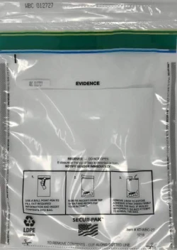 Secur-Pak Tamper Resistant Evidence Bag 12" x 16"
