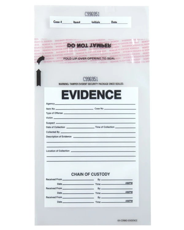 Secur-Pak Evidence Bag 6.5 x 9 Secur-Pak Evidence Bag 6.5 x 9