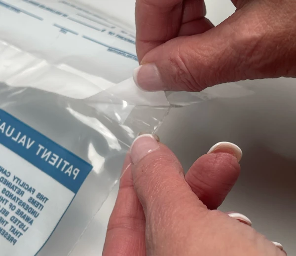Tamper Evident 10x13 2.5 mil Patient Valuable Envelope Bags Tamper Evident Patient Valuable Tamper-Evident Envelopes 10 x 13 2.5 Mil