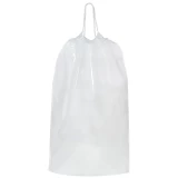 White Cotton Drawstring Bag 12 x 16 plus 4 Bottom Gusset