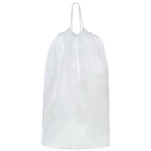 White Cotton Drawstring Bag 12 x 16 plus 4 Bottom Gusset