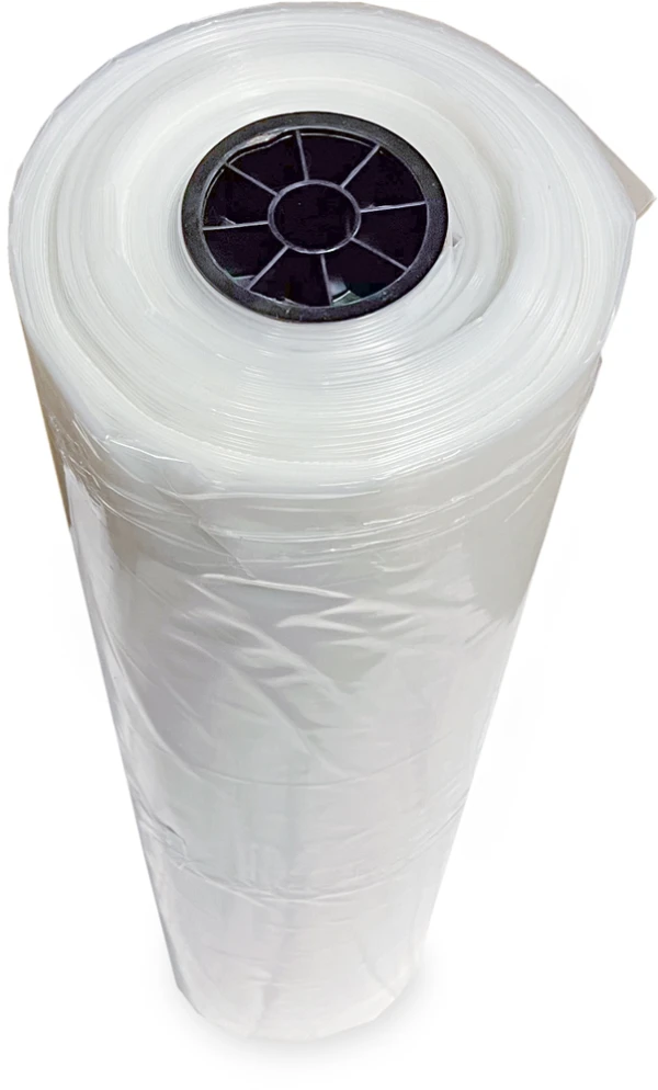 20 Feet x 100 Feet 4 Mil Clear Plastic Sheeting C&A Film