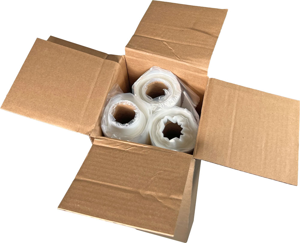 Case of 1.5 Mil 50 inch x 200 ft. Clear Plastic Sheeting (Construction & Agriculture Film) on Roll