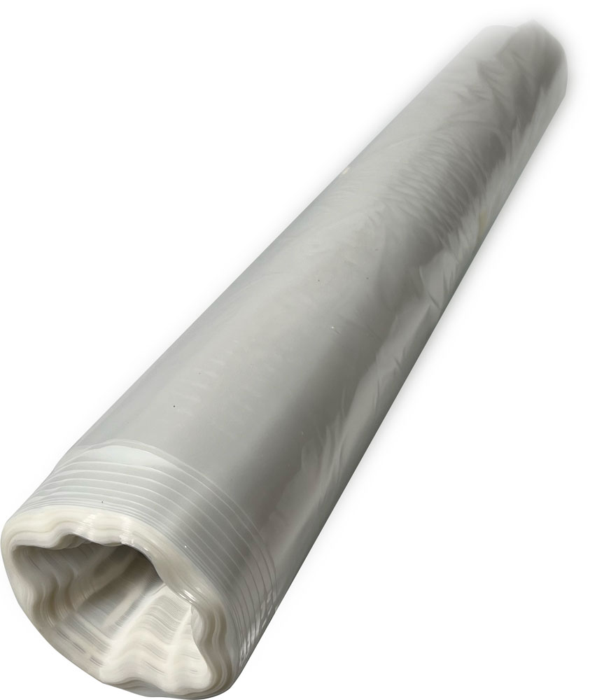 1.5 Mil 50 inch x 200 ft. Clear Plastic Sheeting (Construction & Agriculture Film) on Roll