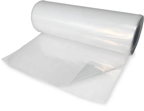 6 x 100 4 Mil Clear Plastic Sheeting C&A Film Centerfold Centerfold 4 Mil 6 ft. x 100 ft. Clear Plastic Sheeting (Construction & Agriculture Film) on Roll