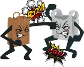 Plastic Vs. Paper Plastic Vs. Paper