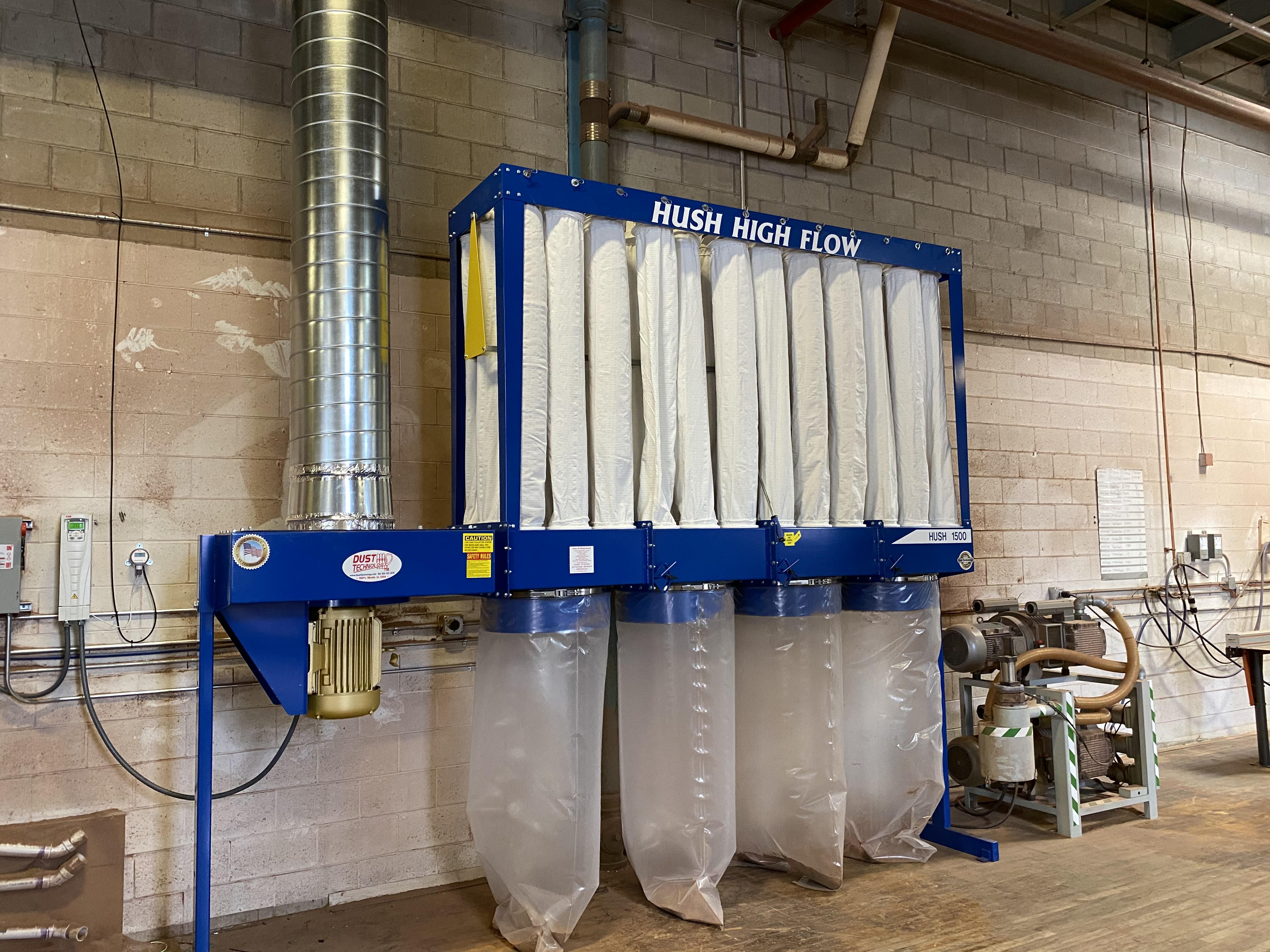 38 x 72 6 Mil Plastic Dust Collector Bags Filter Bags For Dust Collector