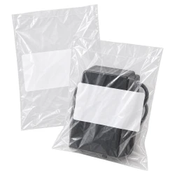 White Block Poly Bags White Block Poly Bags