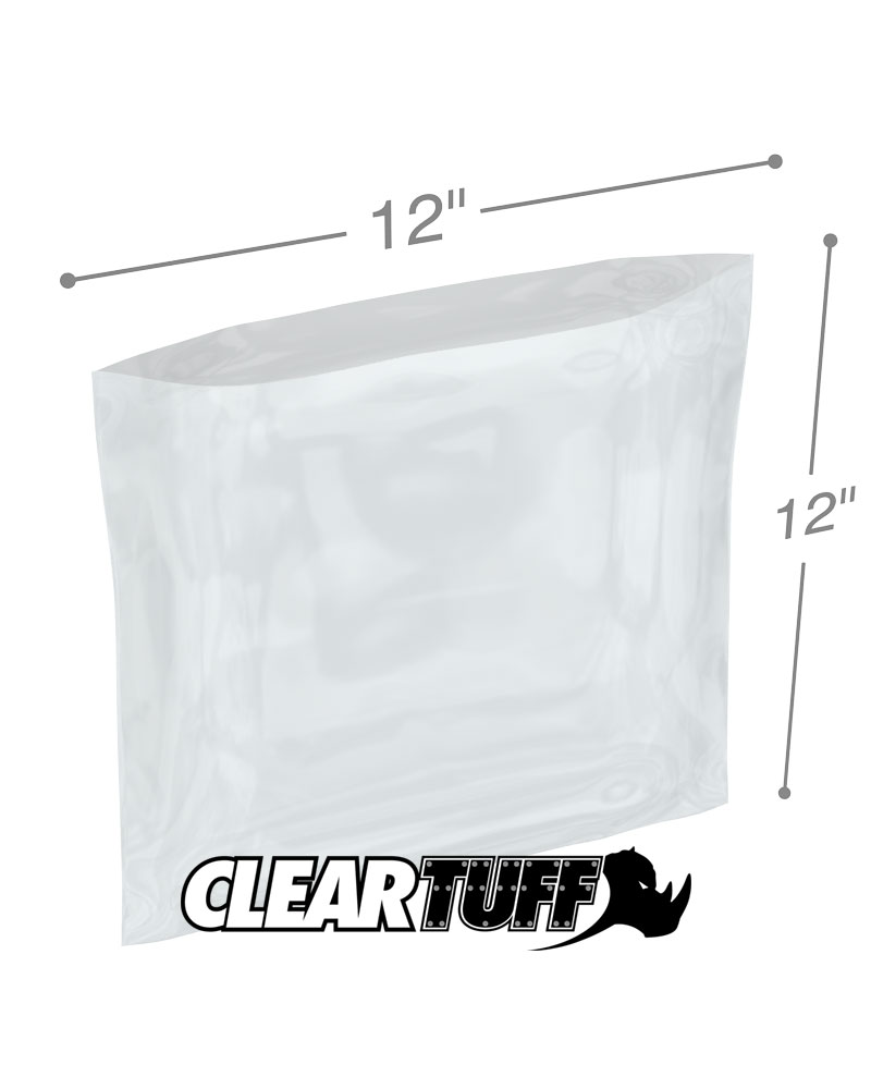 12 X 12 1 5 Mil Poly Bags