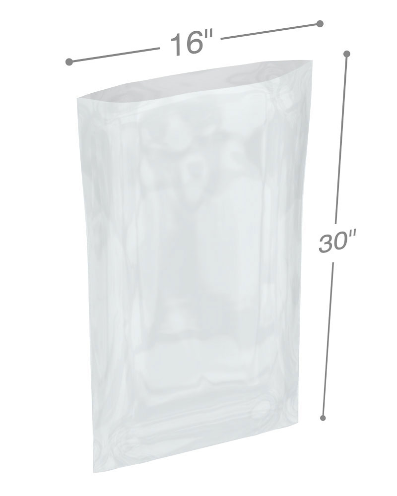 16" x 30" 4 Mil Poly Bags
