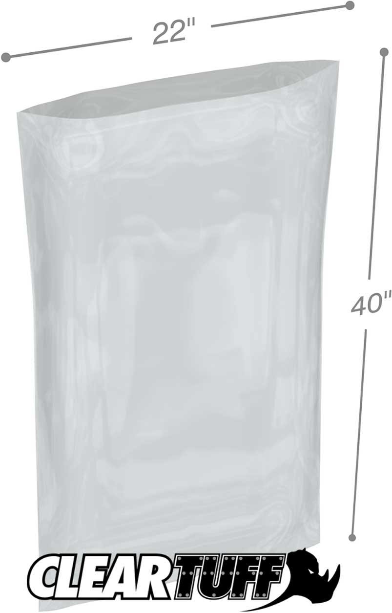flat plastic bags