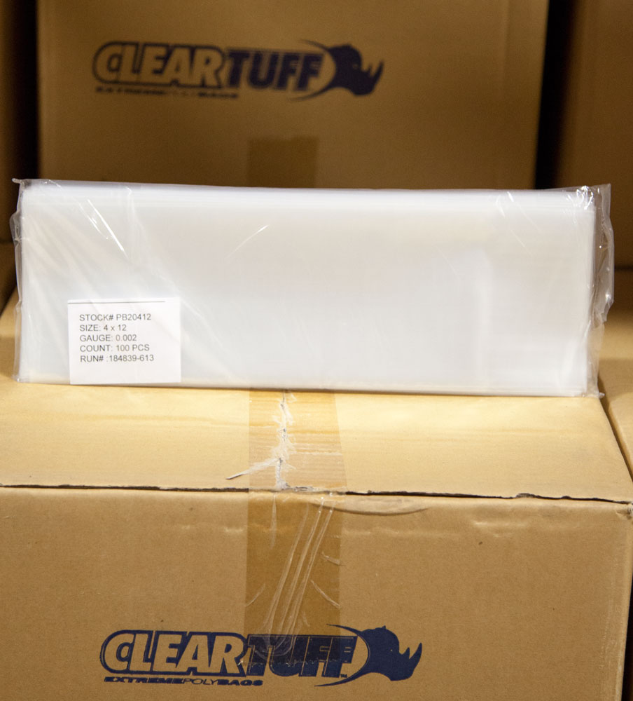 1,000 Bags per Case 7” x 12” 3 Mil Poly Bags 2 Cases 1,000 Bags per Case 7” x 12” 3 Mil Poly Bags 2 Cases