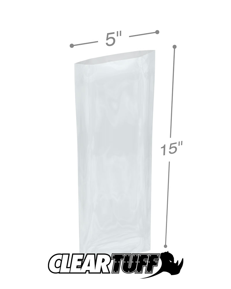 10" x 15" inch Clear Polythene Plastic Bags Sizes Crafts Food Poly All Qty 