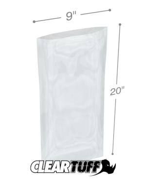 9 x 20-1.5 Mil Flat Poly Bags by Discount Shipping USA 9 x 20-1.5 Mil Flat Poly Bags by Discount Shipping USA