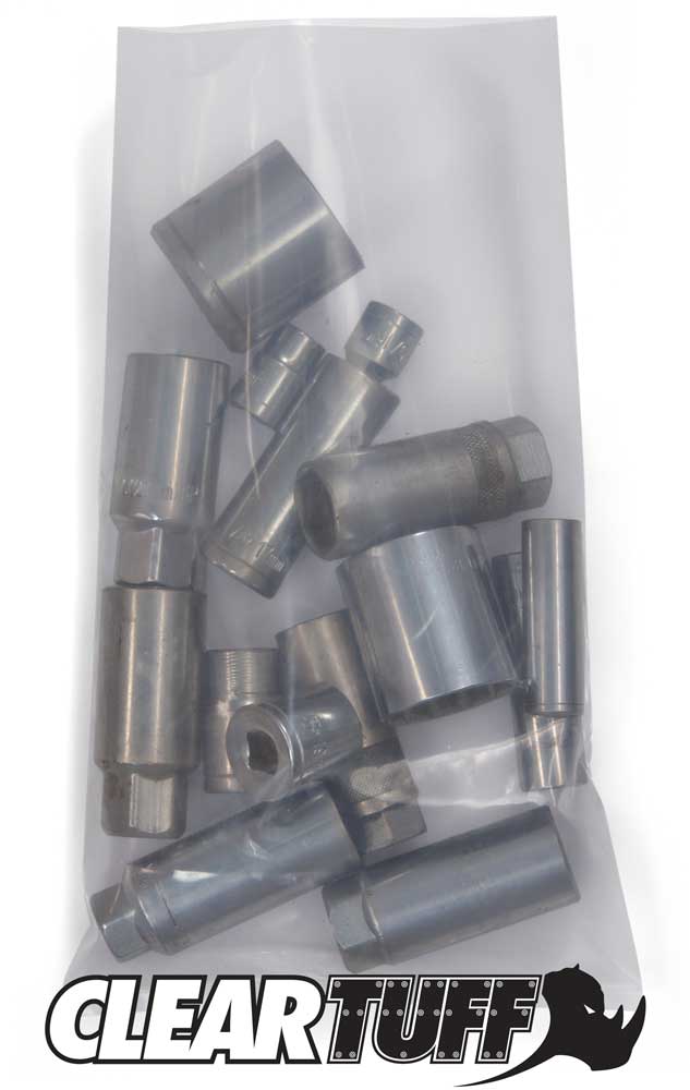 8 Mil Flat Poly Bags