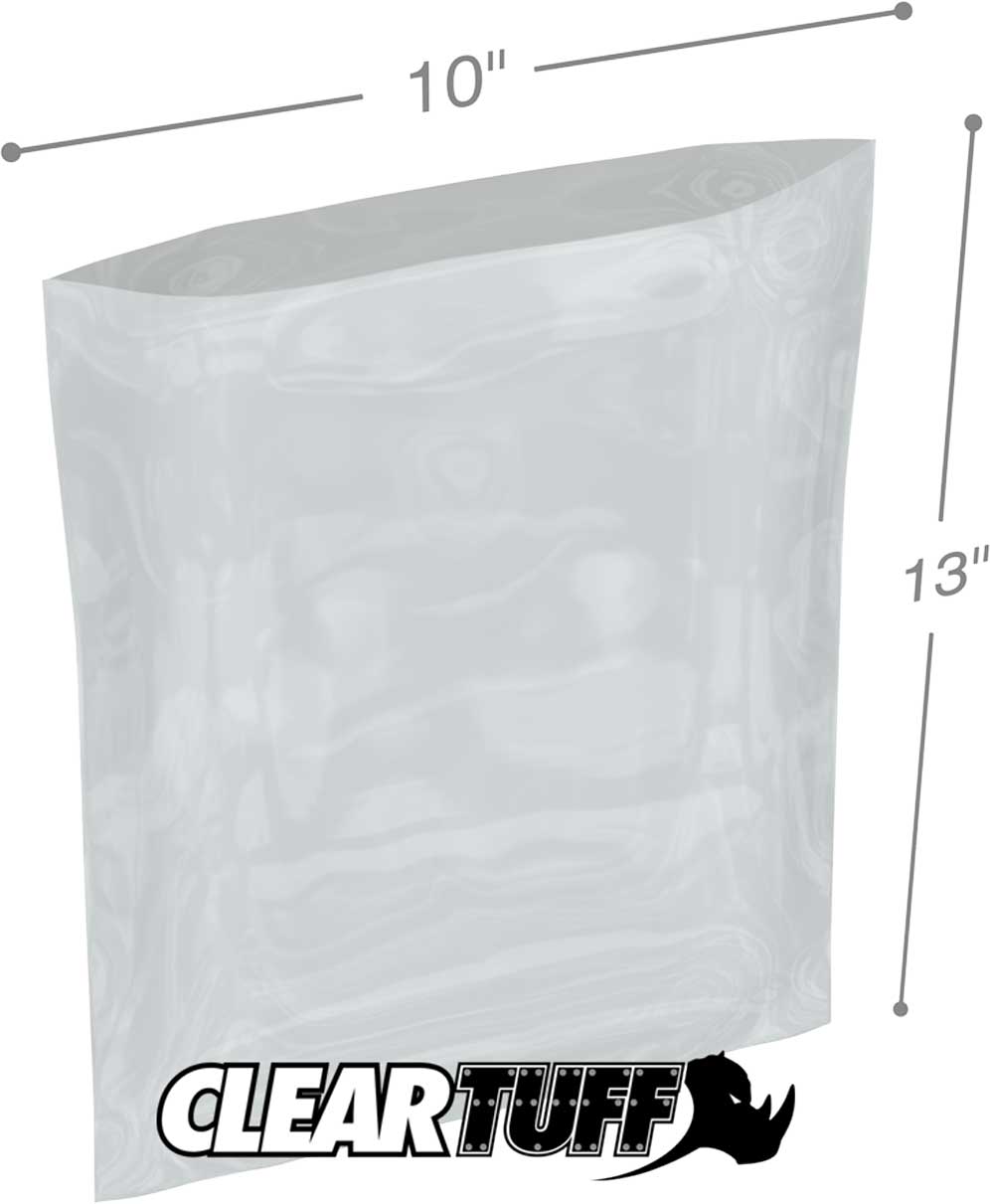 10 x 13 3 mil Poly Bags