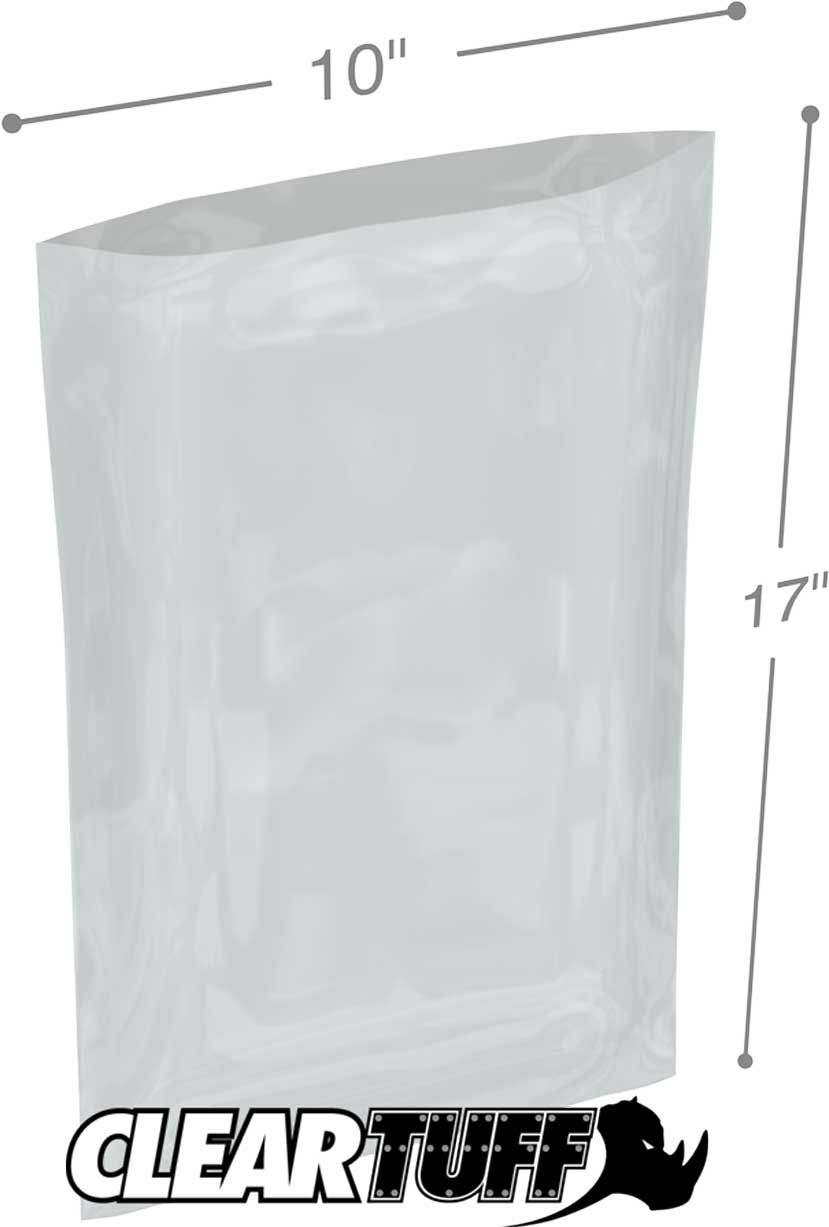 10 x 17 2 mil Poly Bags