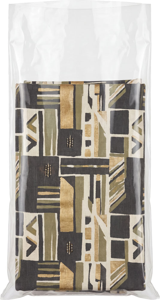 Tabkle Runner Inside of a 2 Mil 10 x 20 Poly Bags