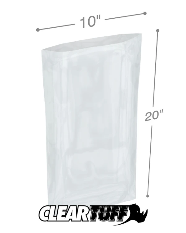 10 x 20 4 mil Poly Bags