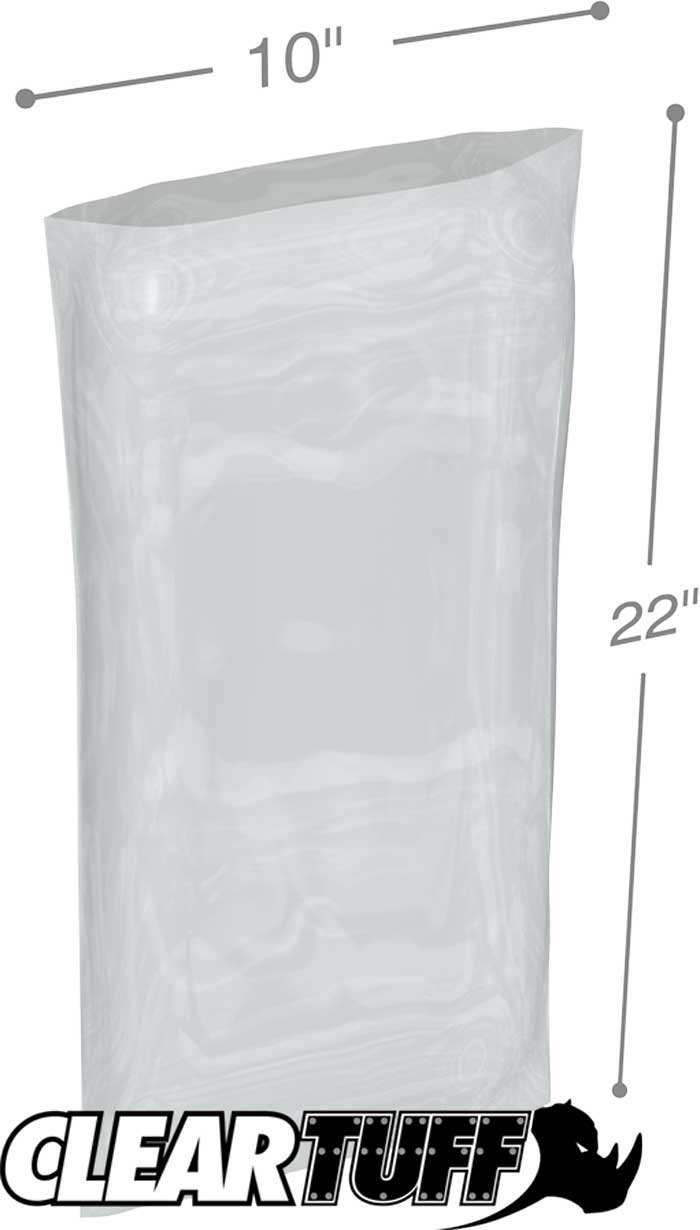 10 x 22 3 mil Poly Bags