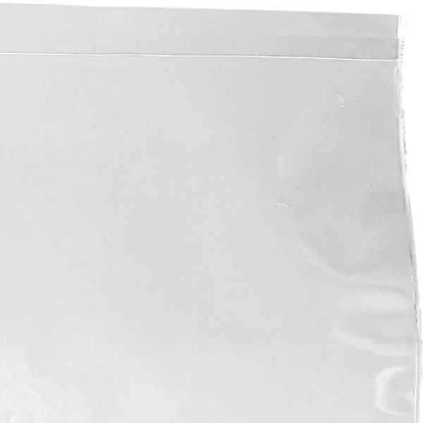 10 x 24 2 mil Flat Poly Bags Offset Lip 2 Mil 10 x 24 Poly Bags Offset Lip