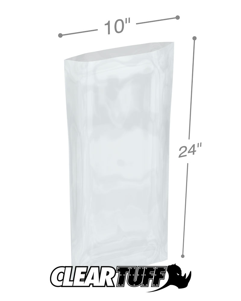 10 x 24 3 mil Poly Bags